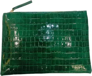 Women Envelope Clutch Purse Bag Fashion Crocodile Embossed PU leather Oversized Ladies Evening Party Clutches