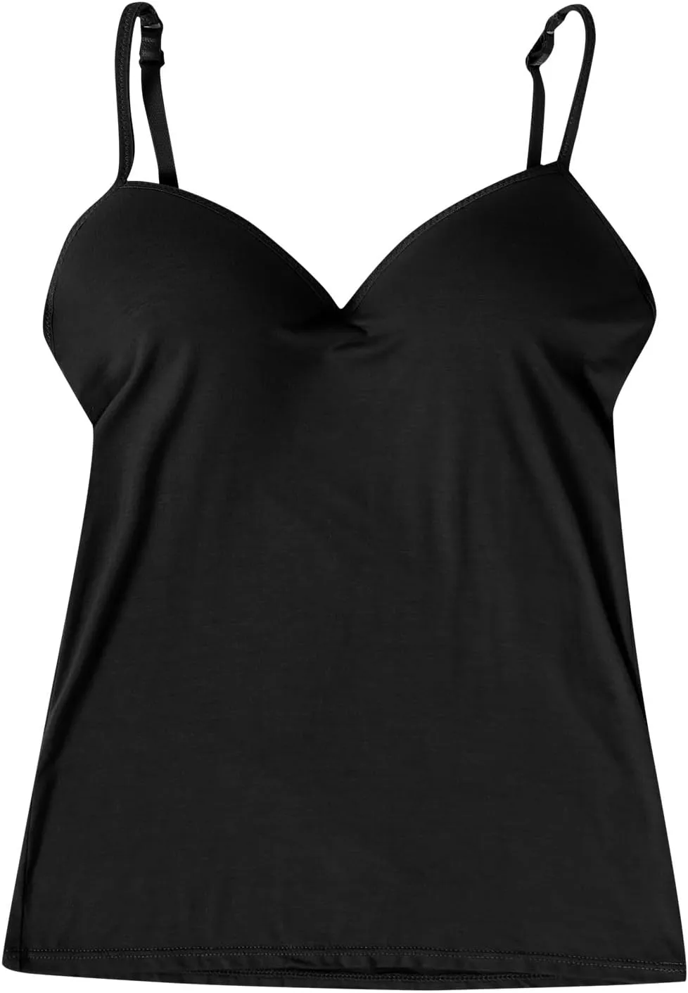 Womens Built-in Bra Tank Tops 2025 Summer Casual Slim Sexy Camisoles Basic Shirts Yoga Workout Padded Tank Shirts