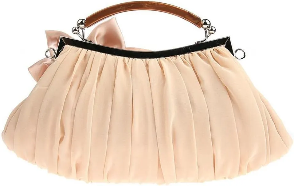 Women's Fashion Flower Evening Handbags Bride and Bridesmaid Wedding Clutches Prom Cocktail Party Handbags