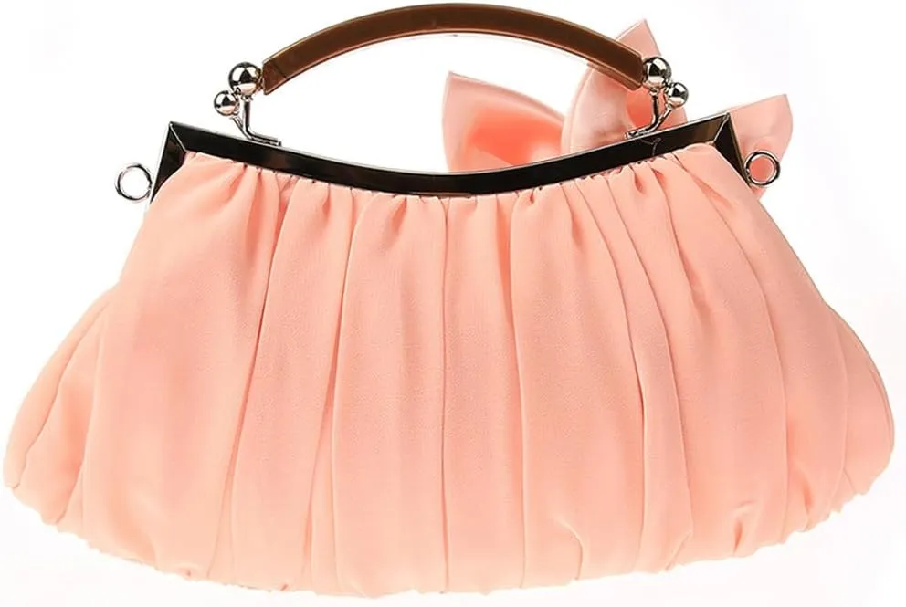 Women's Fashion Flower Evening Handbags Bride and Bridesmaid Wedding Clutches Prom Cocktail Party Handbags
