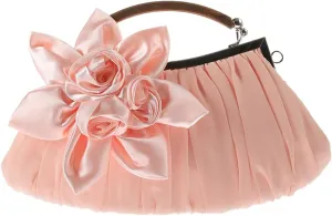 Women's Fashion Flower Evening Handbags Bride and Bridesmaid Wedding Clutches Prom Cocktail Party Handbags