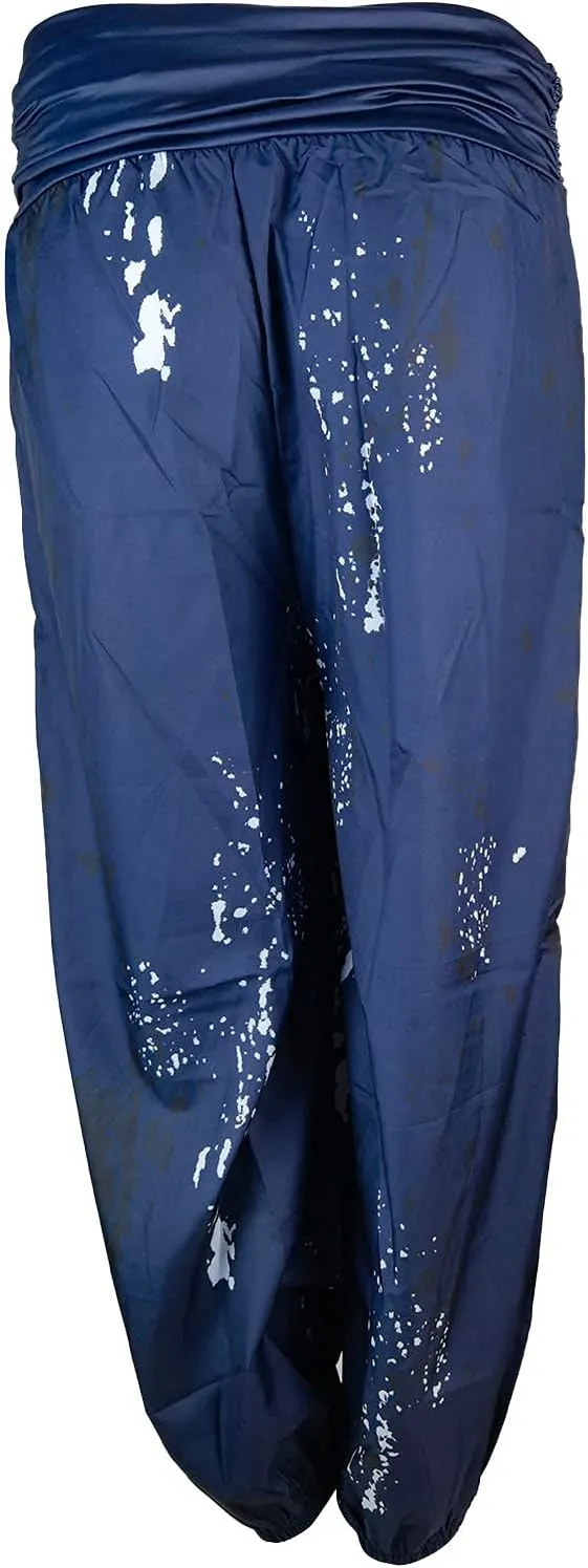 Women's Harem Pants High Waist Yoga Boho Trousers with Pockets Hippie Boho Beach Baggy Summer Baggy Joggers Plus Size