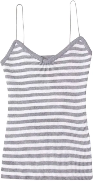 Women's Knit Tank Tops One Size Solid V-Neck Spaghetti Straps Sweater Vest Loose Fit Holiday Beach Camisole