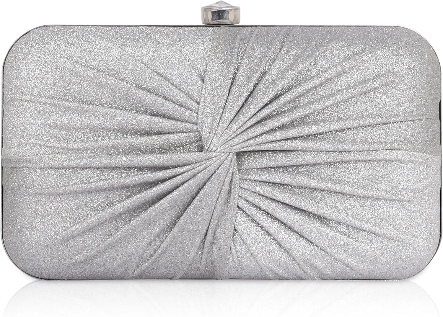 Women's Knot Design Evening Frame Clutch, Purse, Bridal Wedding Clutch Bag, Handbags Purses, Party Clutches