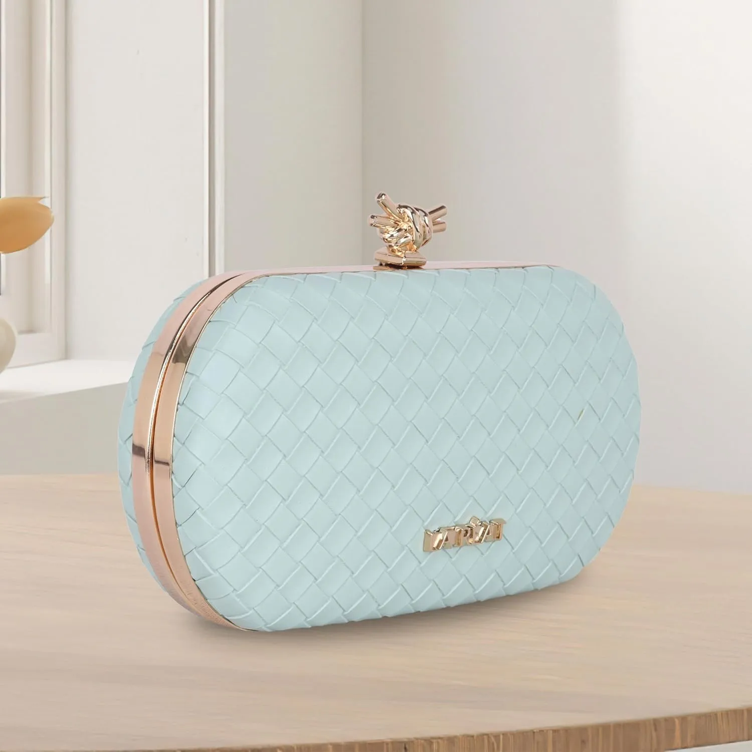 Women's Mat Oval Evening Frame Clutch, Purse, Bridal Wedding Clutch Bag, Handbags Purses, Party Clutches
