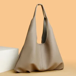 Work Tote Bag Soft Leather Purses for Women's Shoulder Handbags Come with a Zipper Pouch Hobo Bags Vegan Purse